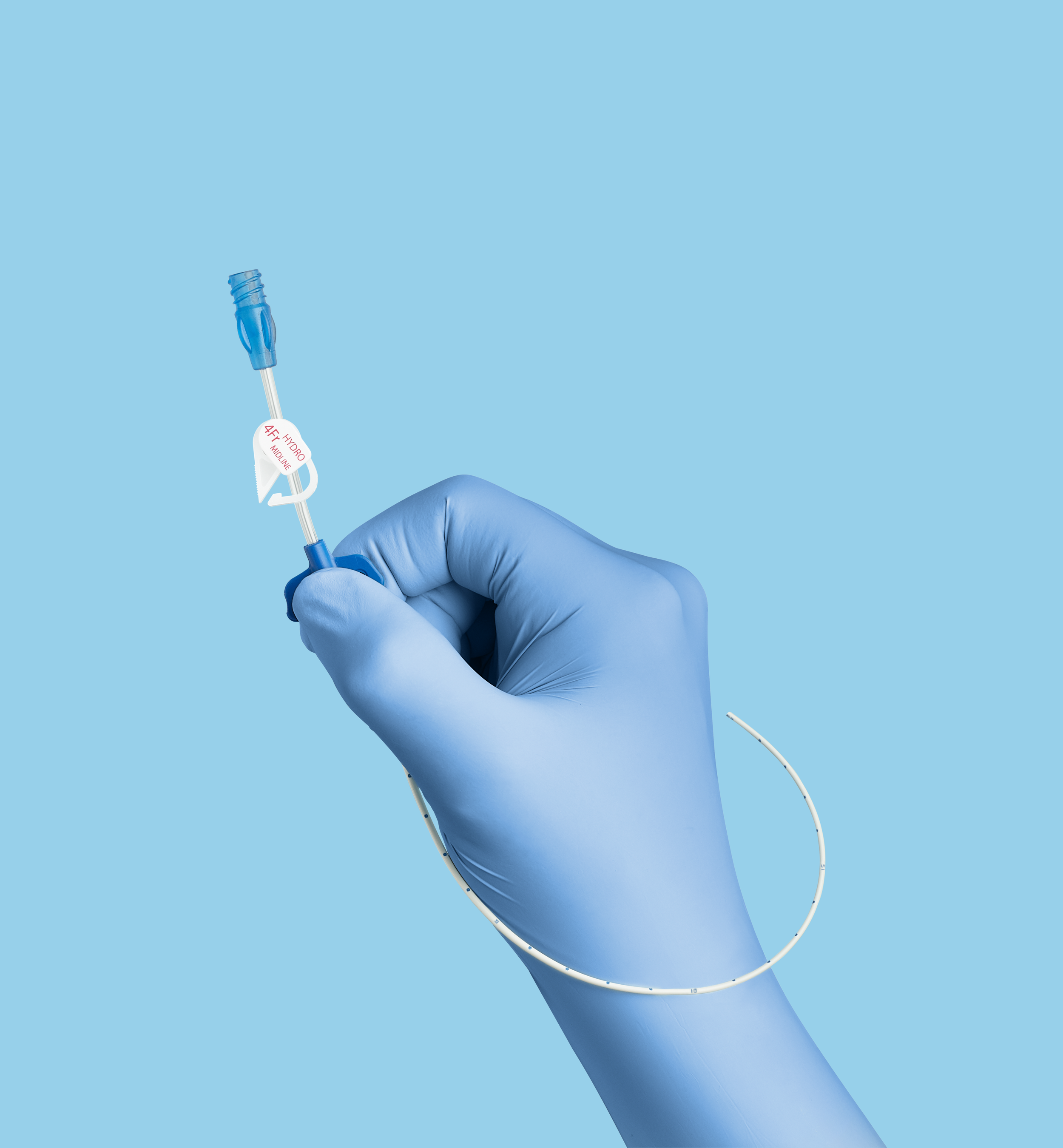 Novel hydrophilic biomaterial vascular access PICC and Midline